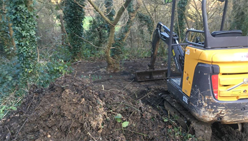 Repairs-1 Excavations and repairs of existing drainage